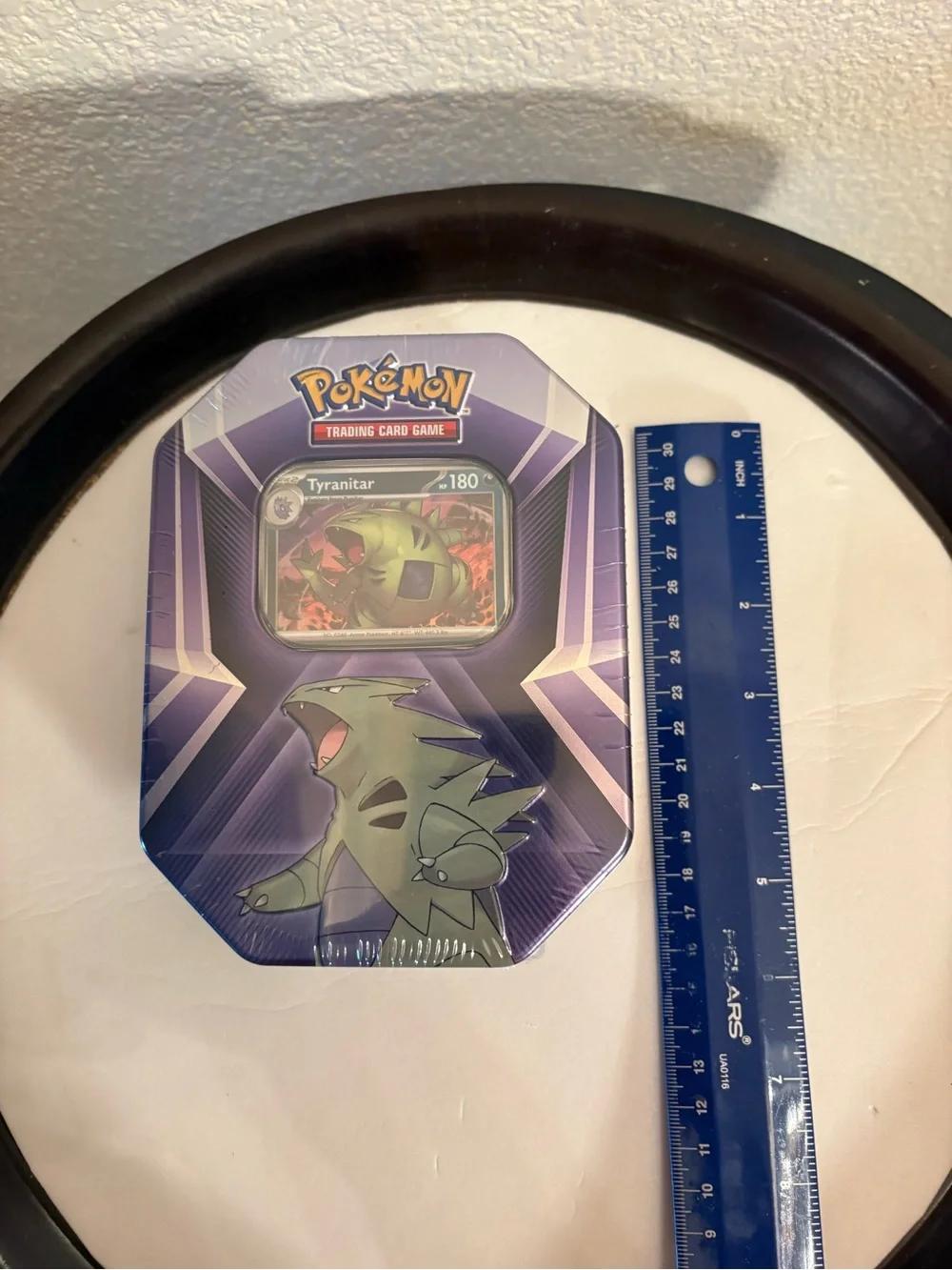 Pokemon Tyranitar Collector Tin - Purple